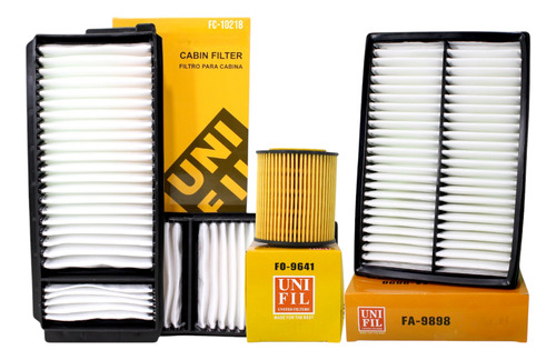 Kit De Filtros Para Mazda 3 2.3 2008 Aire, Aceite, Cabina.