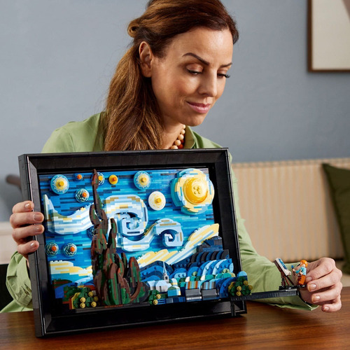 Kit Lego Ideas Vincent Van Gogh La Noche Estrellada 21333