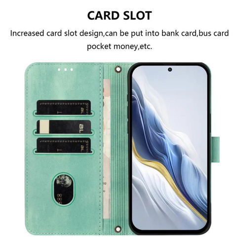 Funda De Piel Retro For Doogee N55/n55 Plus For Doogee Note
