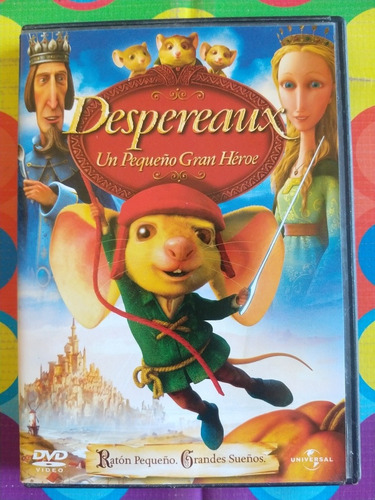 Dvd Despereaux: Un Pequeño Gran Héroe W