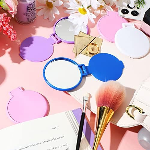 40 Piezas Espejo Compacto Maquillaje De Viaje A Granel Mini