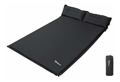 Ubon - Colchoneta De Dormir, Doble, Autoinflable, Con Almoha