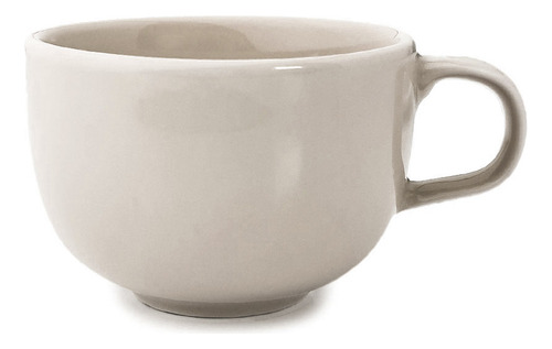 X 6 Combo Taza C/ Plato Café Germer Dunas 100 Ml Color Crema