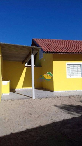 Imagem 1 de 22 de Duas Casas A Venda Em Itanhaém Com Ótimos Preços - Ca0022