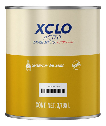 Esmalte Xclo Acryl 4lt Naranja Sherwin Williams