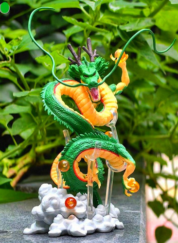 Figura De Shenlong Dragon Ball Z 17 Cm Con Nube Y Esferas