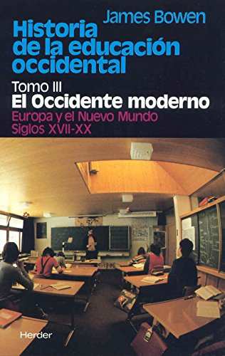 Libro Historia De La Educacion Occidental Tomo Iii De James