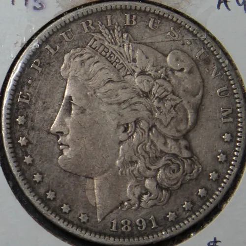 comprar 1891 S 1 Dólar Morgan Au Buen Estado Moneda Muy Rara Plata