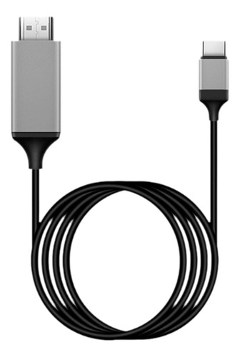 Cable Usb C A , Convertidor Usbc A , Plug And Play, Negro