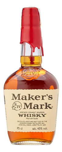 Whisky Bourbon 750ml Maker's Mark