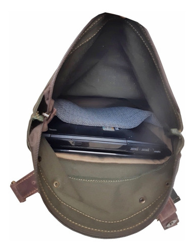 Mochila Noé Lona Algodón Impermeabilizada San Román