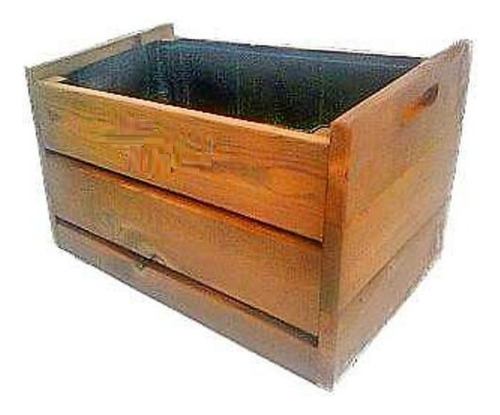 Cajón De Cultivo Con Acabado Antihumedad Kit Completo 30 Lts