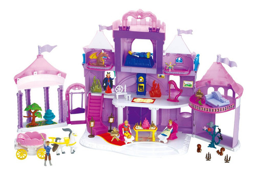 Castillo Princesa Con Luz Y Sonido Grande 90cm Envio Gratis