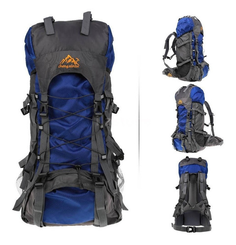 Mochila Backpack Para Campismo, Montañismo, Outdoors 55l