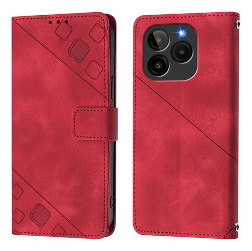 Funda Tipo Cartera Con Tapa Para Blu Bold K10