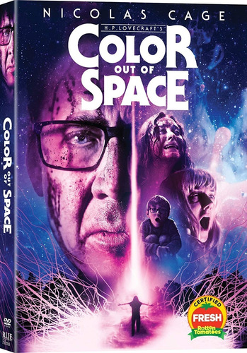 Color Out Of Space Nicolas Cage Pelicula Dvd