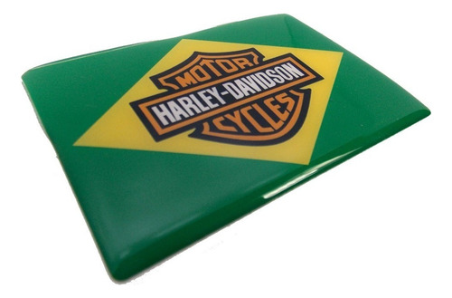Adesivo Emblema Resinado Compatível Harley Davidson Ref.07 Cor Não Se Aplica
