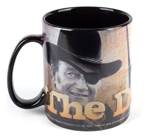 Taza John Wayne Relieve Estilo Collage