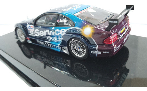 Mercedes Benz Clk Dtm 2001 - Darren Tuner - Autoart 1/43 Negro