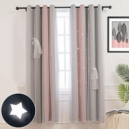 Cortinas De Estrella Dormitorio De Niñas  Decoración ...