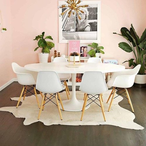 Imagen 3 de 7 de Pack X 4 Sillas Eames De Diseño Vintage | Contado