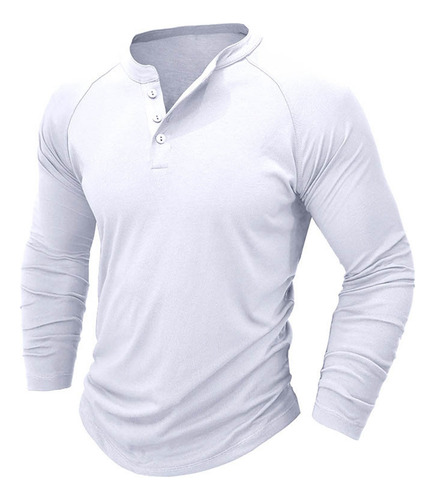 Camiseta Para Hombre De Alta Calidad, Ajustada, Manga Larga,