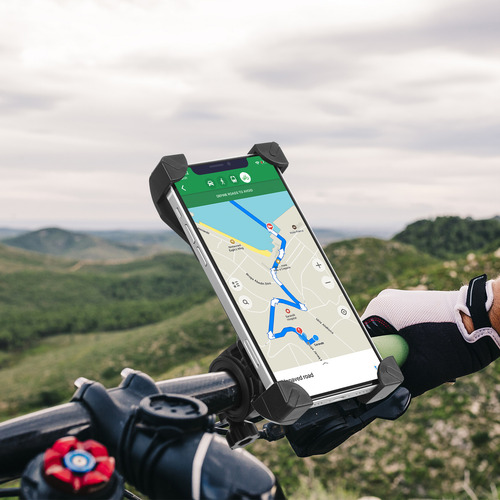 Soporte De Montaje Para Bicicleta Y Teléfono Con Rotación De