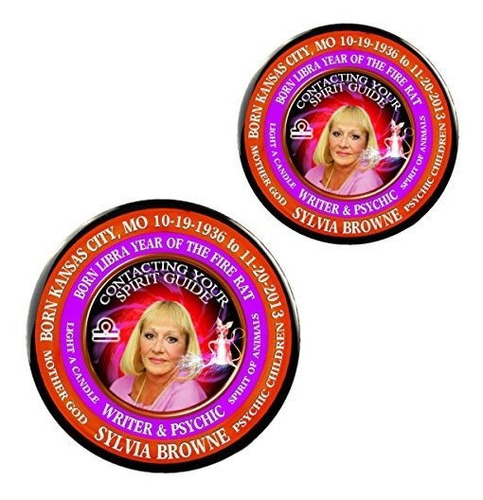 Sylvia Browne Escritor Astrología Libra Zodiac Fire Rat Imán