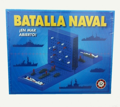 Imagen 6 de 10 de Juego De Mesa Batalla Naval En Mar Abierto Ruibal 1140