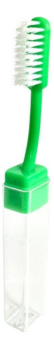 Kit Dental Cepillo De Viaje + Pasta Dental 5ml Color De Cepillo Verde