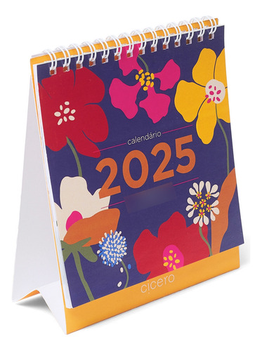 Calendário De Mesa 13x15 Cicero 2025 - Coleção Polén