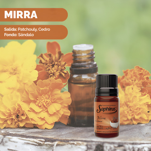 Aceite Esencial Mirra Aromático Saphirus Mirra