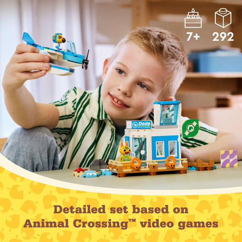Lego 77051 Animal Crossing Avion Y Aeropuerto Para Niños 7+