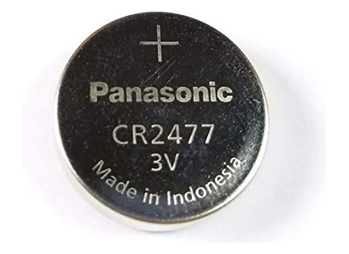 Pila De Botón De Litio Panasonic Cr2477 De 3 V