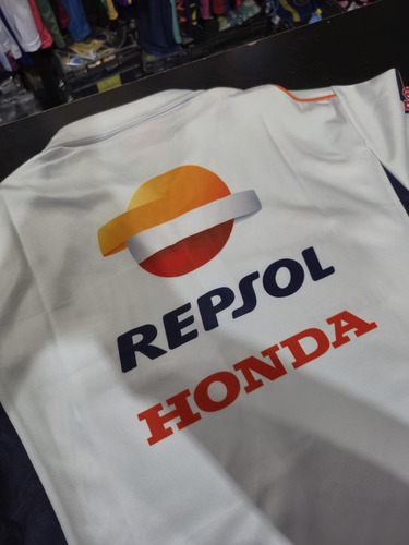 Chomba Moto Gp Honda Xl Blanco