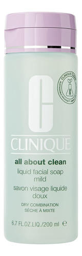 Clinique Jabón Facial Líquido Suave 6.7oz