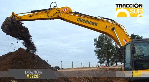 Imagen 4 de 15 de Excavadora Michigan Orugas Me220 Cummins 1 Mt Cubico Nueva