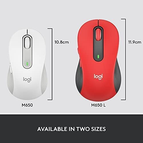 Mouse Logitech Signature Inalambrico/rojo