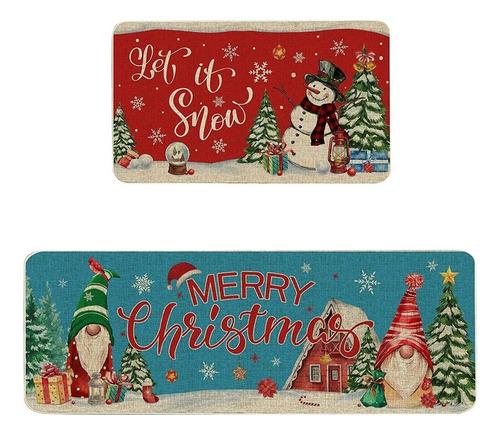 Tapete Decorativo Para Puerta Delantera De Navidad Entrada S