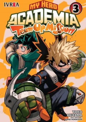 My Hero Academia, De Kohei Horikoshi., Vol. 3. Editorial Ivrea Argentina, Tapa Blanda En Español, 2021