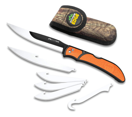 Outdoor Edge Razorbone Cuchillo De Caza Plegable De Hoja R
