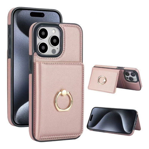 Mobile Phone Case With Card Holder For 14/15pro Max