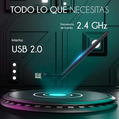 Wifi Usb Nano Antena 150 Mbps 802.11 B/g/n Mayor Alcance