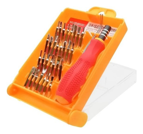 Kit Desarmador 32 En 1 Puntas Magneticas De Presicion