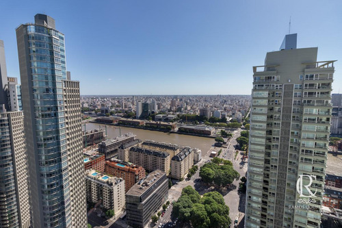 Venta Exclusivo Depto 4 Amb Piso 40 Vista Panorámica 3 Coch Torre Le Parc- Puerto Madero