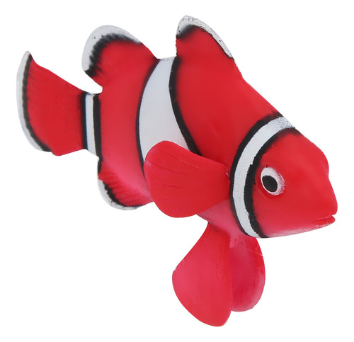 Pez Payaso Biónico Para Acuario, De Silicona, Luminosos, Par