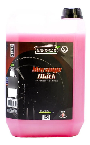 Embelezador De Pneu Morango Black 5l. Nobre Car