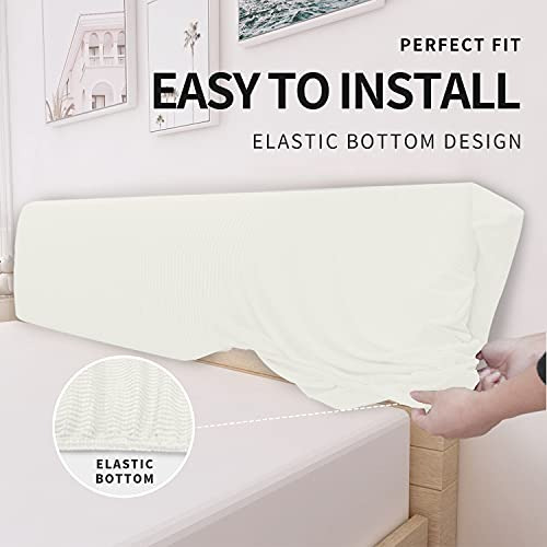 Funda Elástica Cabecero De Cama, Pequeño Cuadrado Jac...