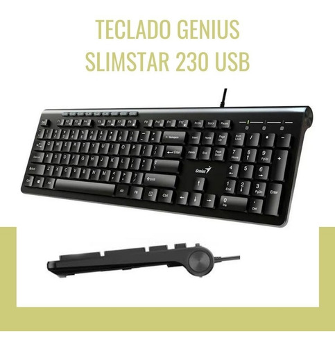 Teclado Genius Usb Slimstar230