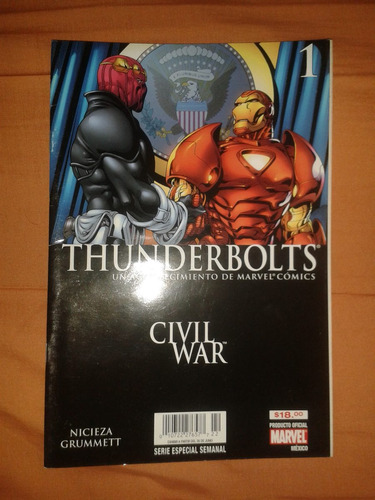 Civil War Thunderbolts #1